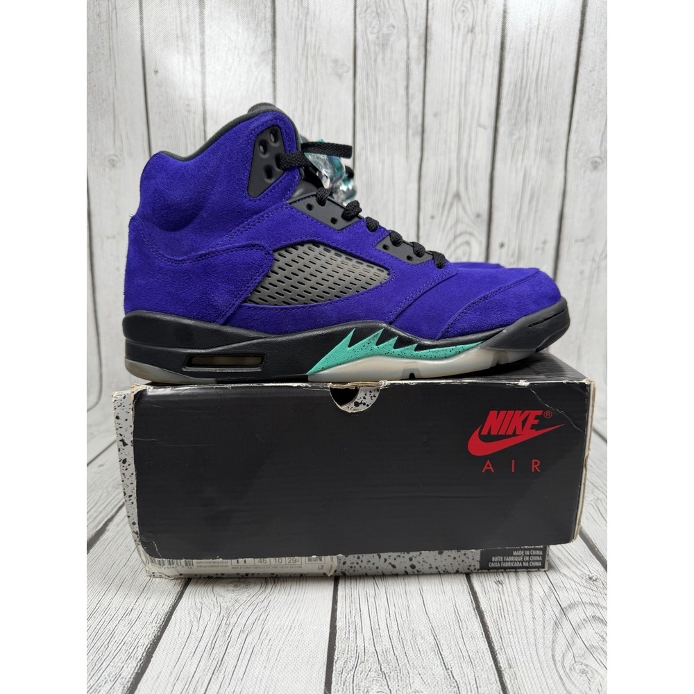 Nike Air Jordan 5 Retro Alternate Grape 136027-500 Purple Men's Size 11 OG